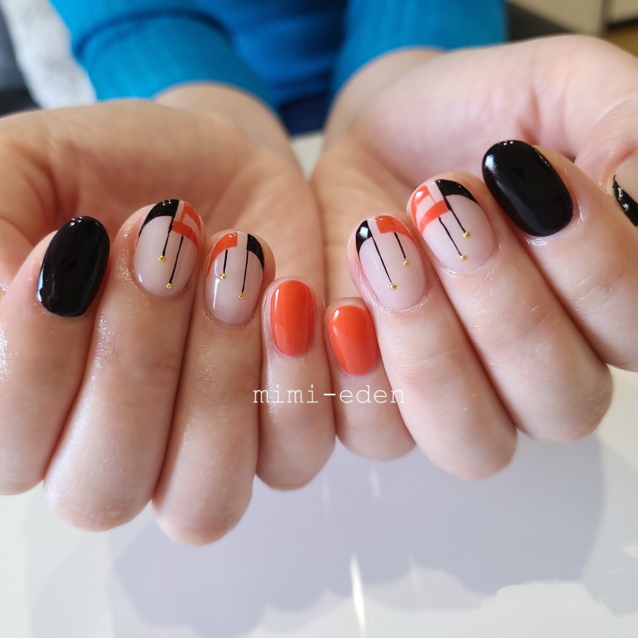 オールシーズン ライブ ハロウィン パーティー ハンド Nail Mimiedenのネイルデザイン No ネイルブック