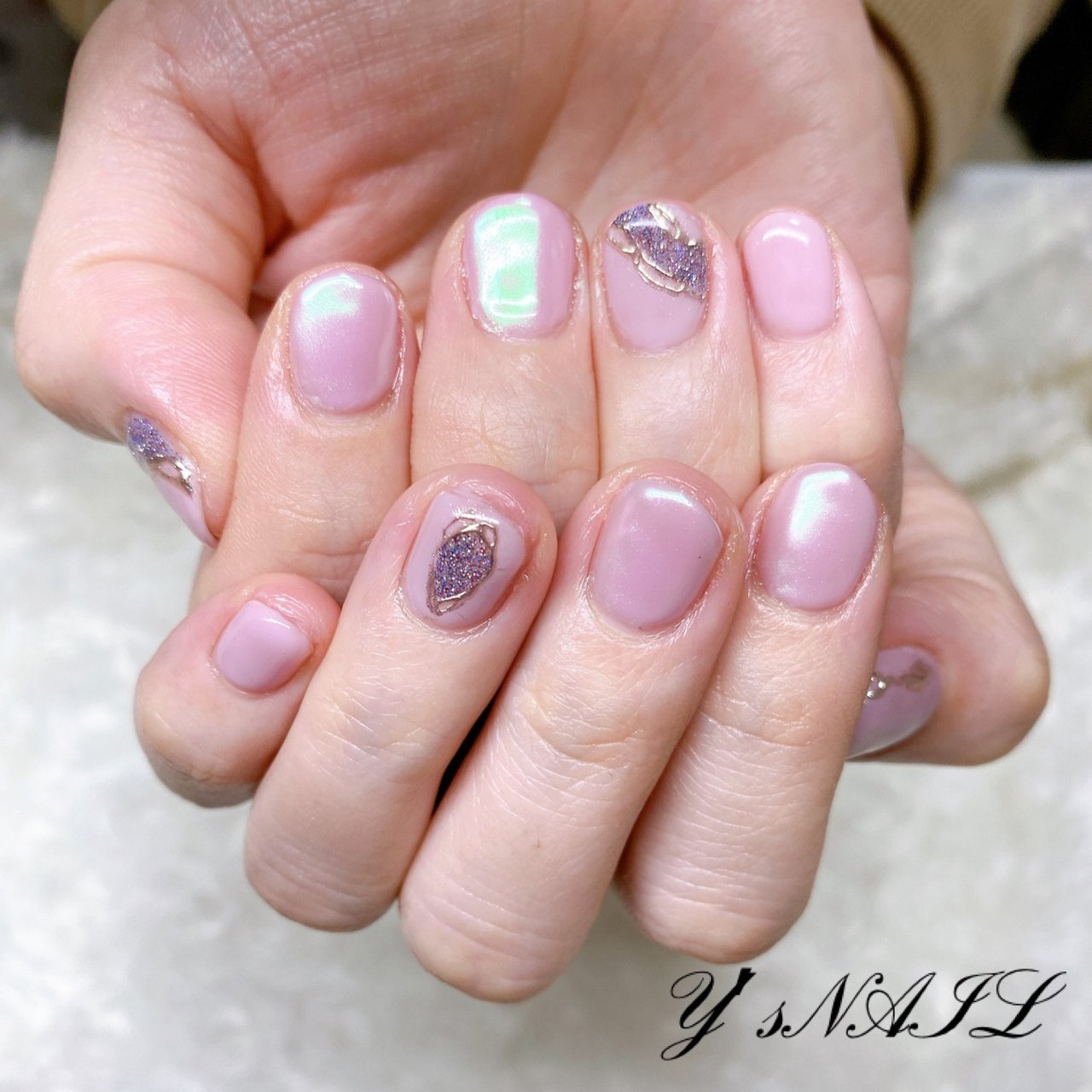 春 オールシーズン ハンド ジェルネイル お客様 Y S Nailのネイルデザイン No ネイルブック