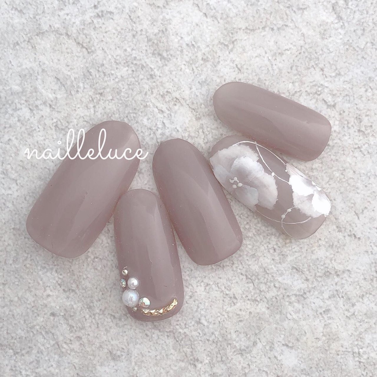 春 夏 卒業式 入学式 ハンド M Hirano ﾟ Nailleluce のネイルデザイン No ネイルブック