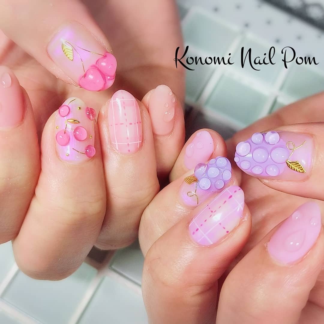 オールシーズン 旅行 デート 女子会 ハンド Nail Salon Pomのネイルデザイン No ネイルブック