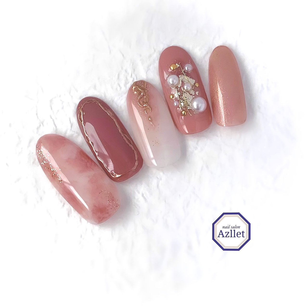 春 オールシーズン デート ハンド ラメ 涼木のり子 Azllet アズレット 祐天寺 のネイルデザイン No ネイルブック