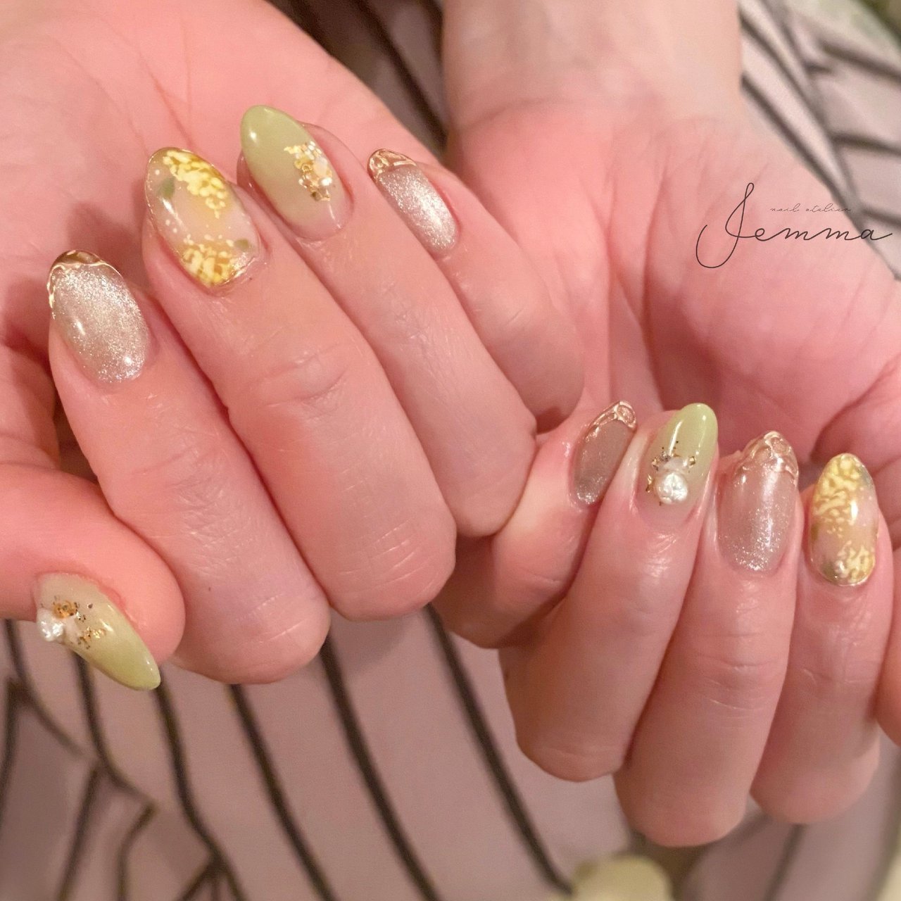 春 卒業式 入学式 オフィス ハンド Satomiのネイルデザイン No ネイルブック