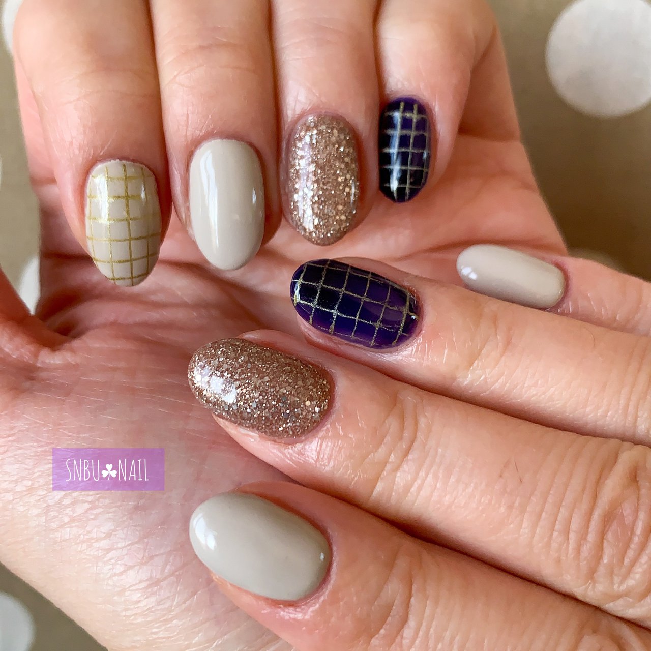 秋 冬 パーティー 女子会 ハンド Snbu Nailのネイルデザイン No ネイルブック