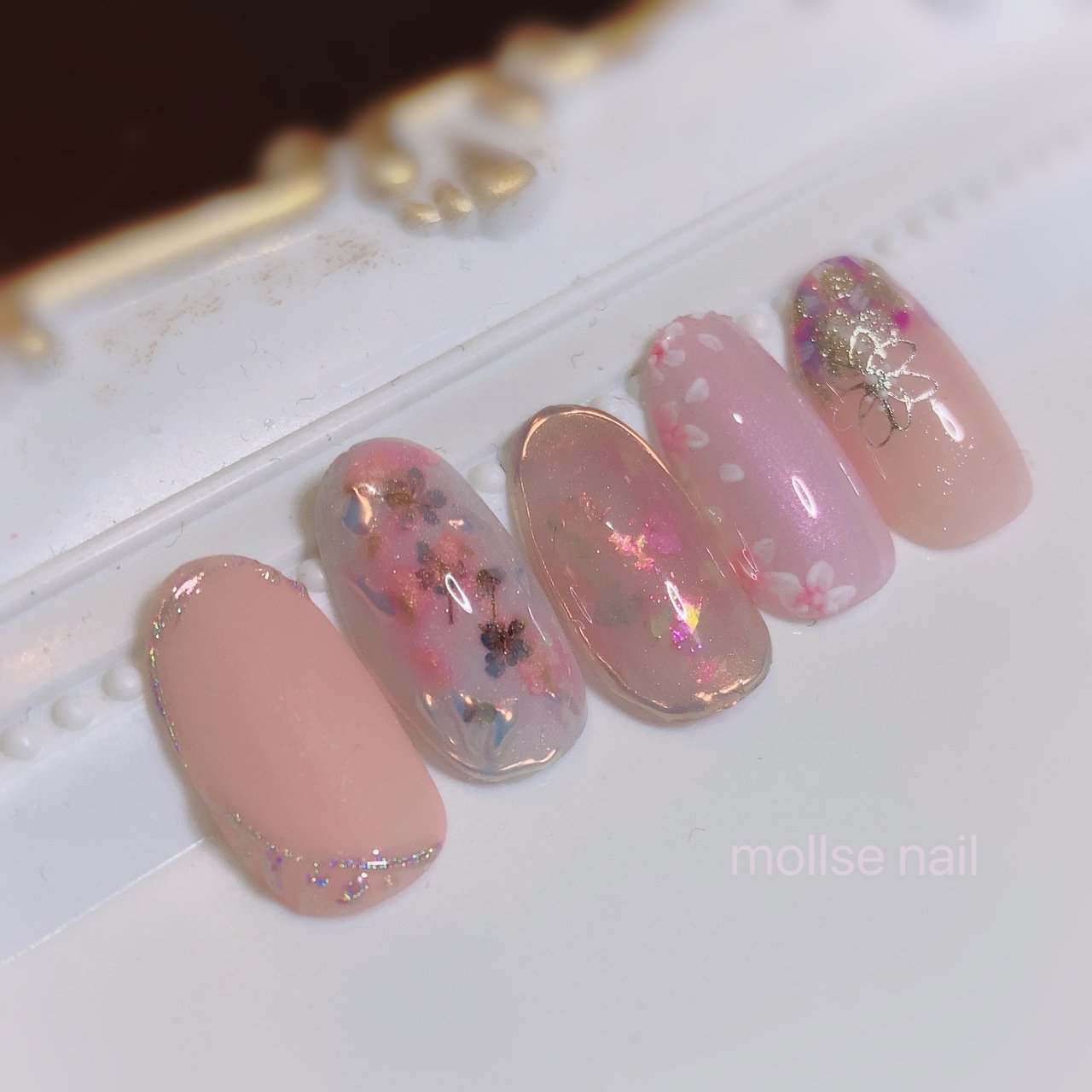 Mollse Nailのネイルデザイン No ネイルブック