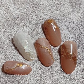 うにゃうにゃネイルのネイルデザイン｜ネイルブック