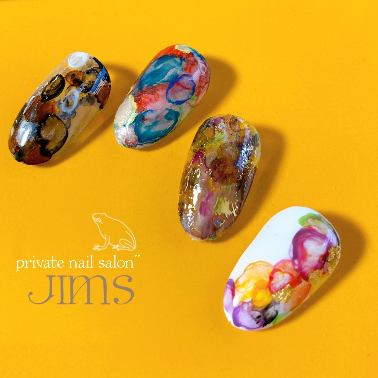 春 オールシーズン デート 女子会 ハンド Nail Salon Jimsのネイルデザイン No ネイルブック