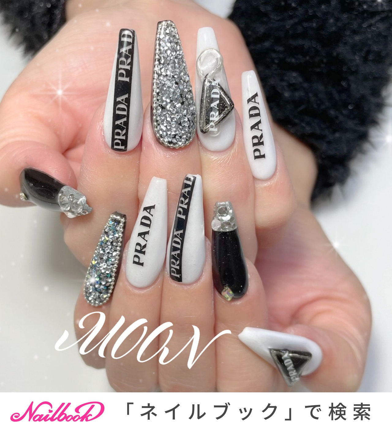 プラダネイルのネイルデザイン ネイルブック