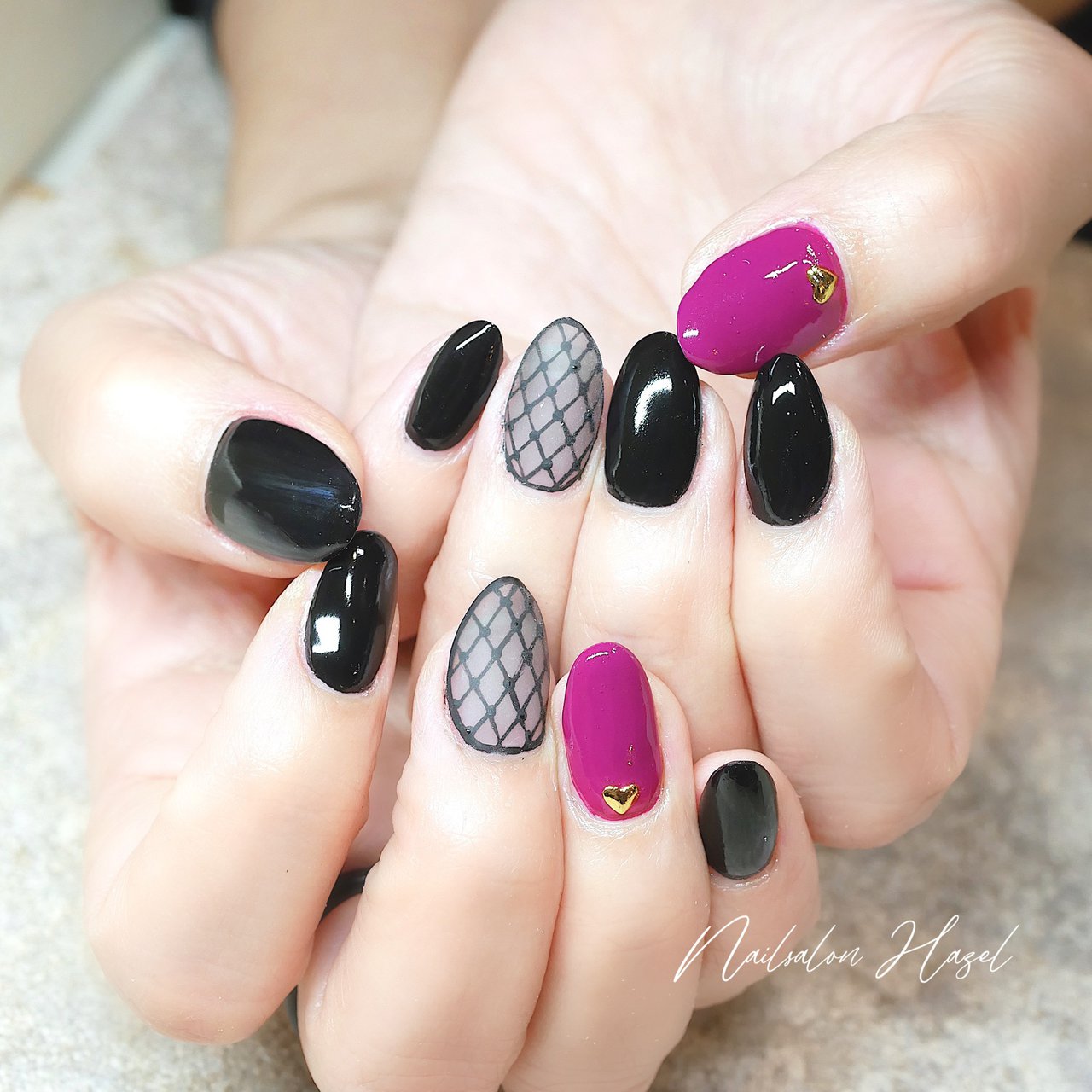 秋 冬 オールシーズン ハンド シンプル Nailsalon Hazelのネイルデザイン No ネイルブック