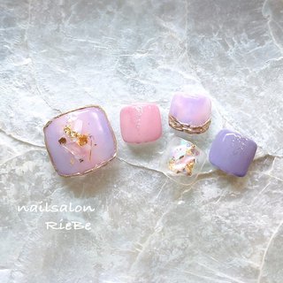 人気順 フット ペディキュア ゆめかわいいのネイルデザイン ネイルブック