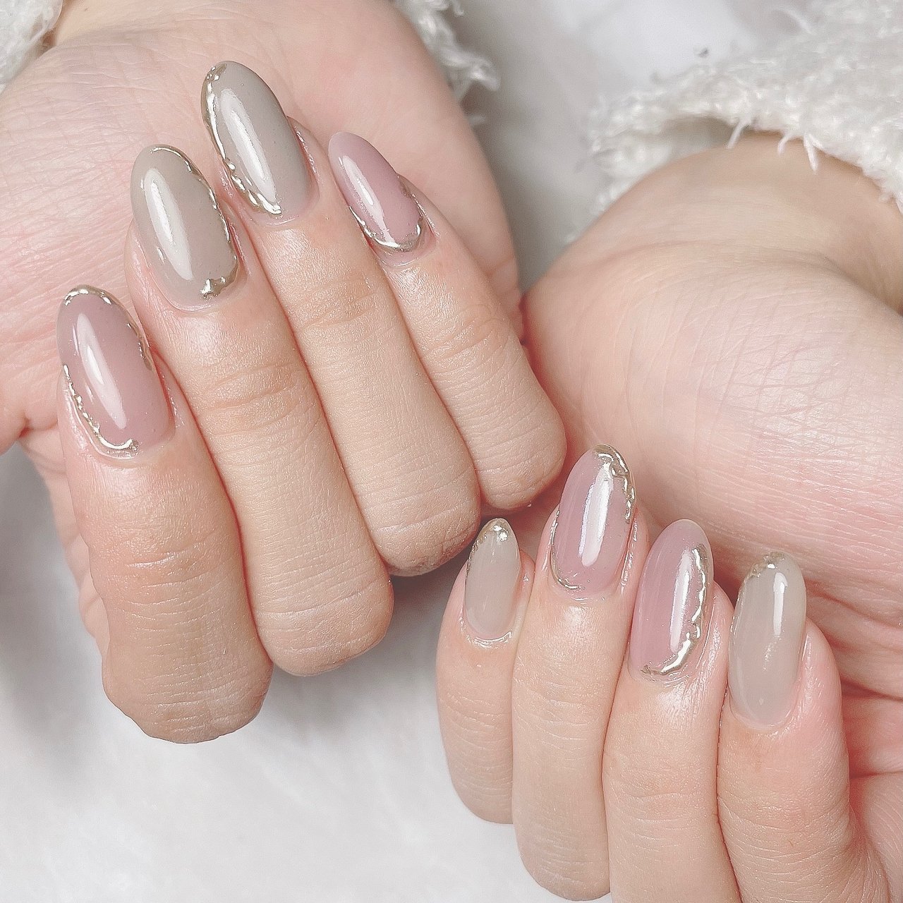 オールシーズン/ハンド/シンプル/ニュアンス/ミディアム - YURIの