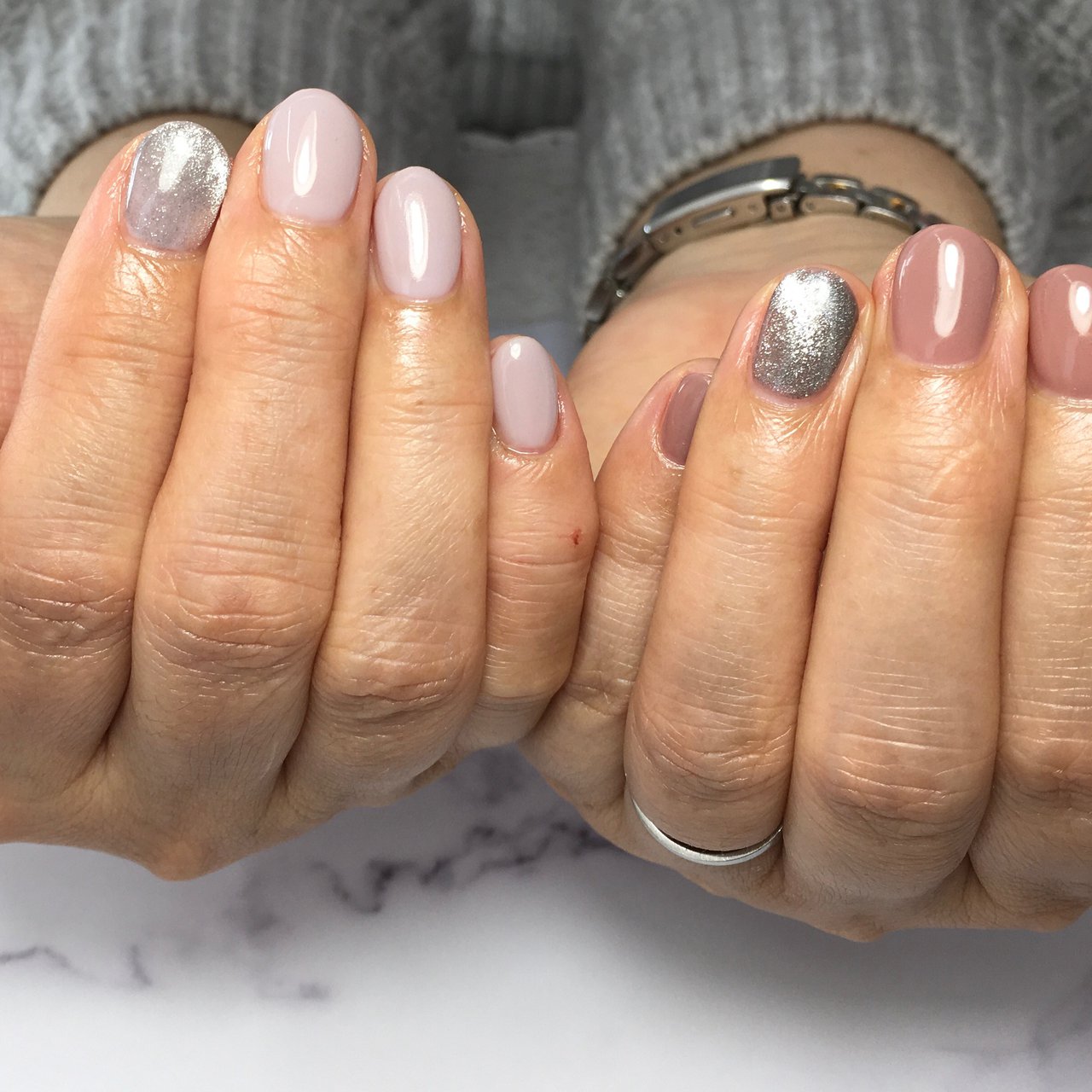 オールシーズン 卒業式 入学式 オフィス ハンド Nail Paletteのネイルデザイン No ネイルブック