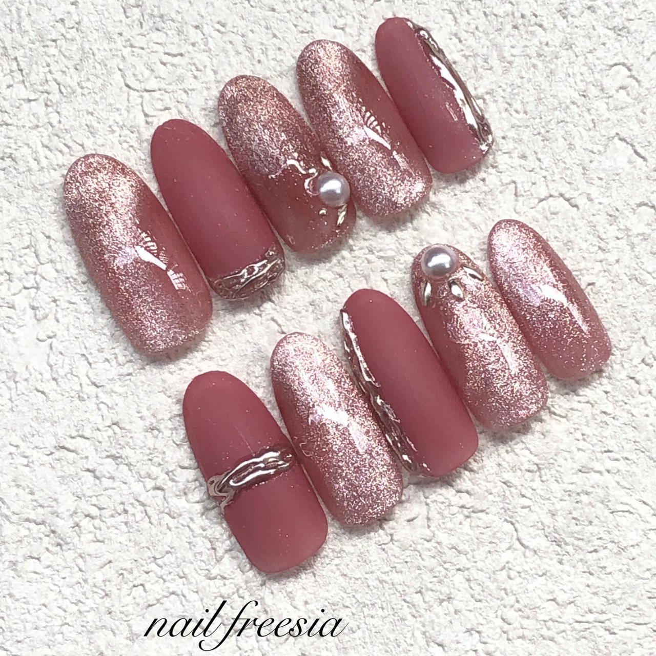 春 卒業式 入学式 ハンド マグネット Nail Freesia ネイルフリージアのネイルデザイン No ネイルブック