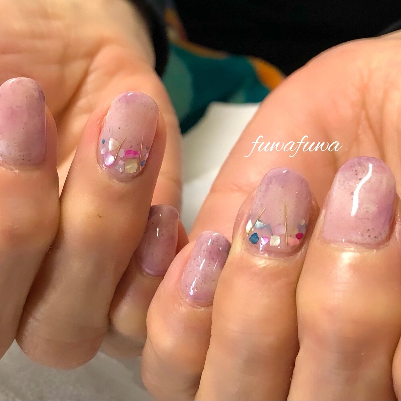 春 オフィス ハンド ベージュ ピンク Fuwafuwa Takakoのネイルデザイン No ネイルブック