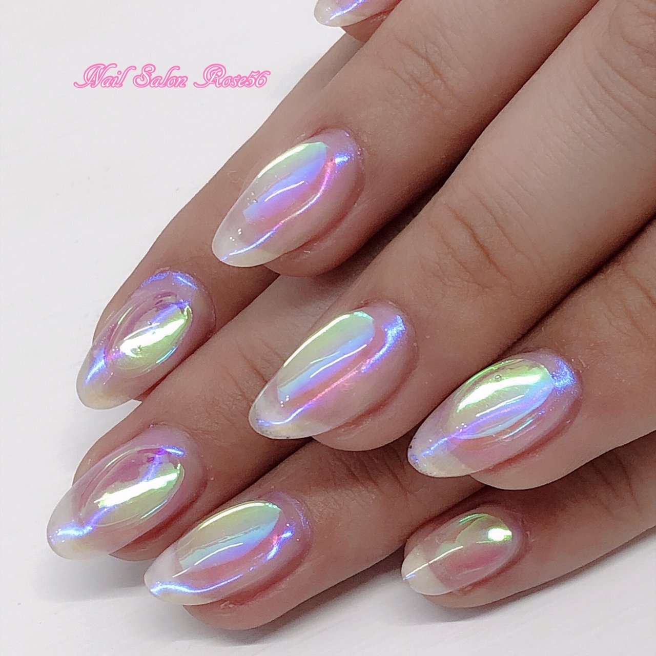 春 夏 ハンド ミディアム クリア Nail Salon Rose 56のネイルデザイン No ネイルブック