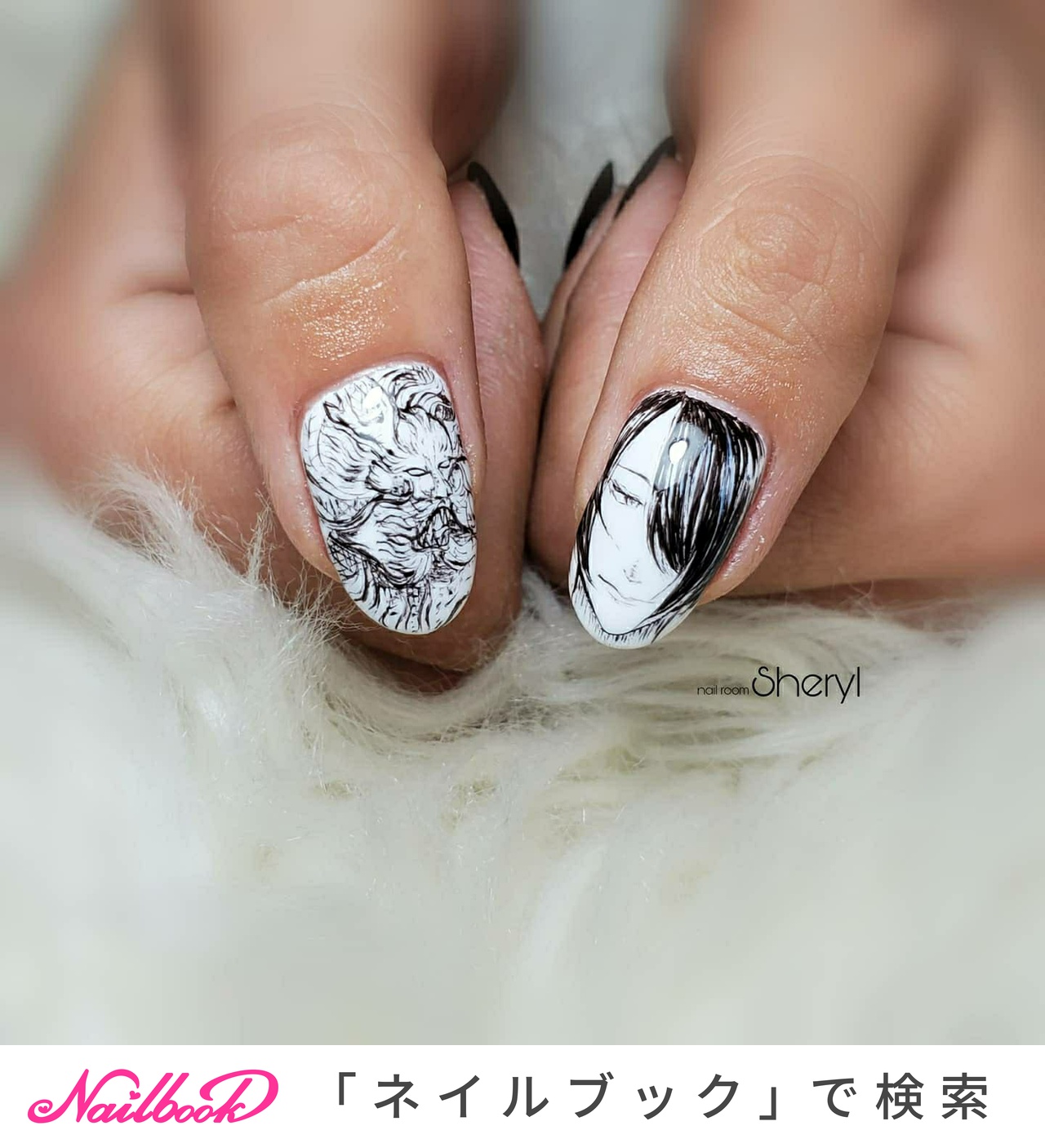 恋と弾丸ネイルのネイルデザイン ネイルブック