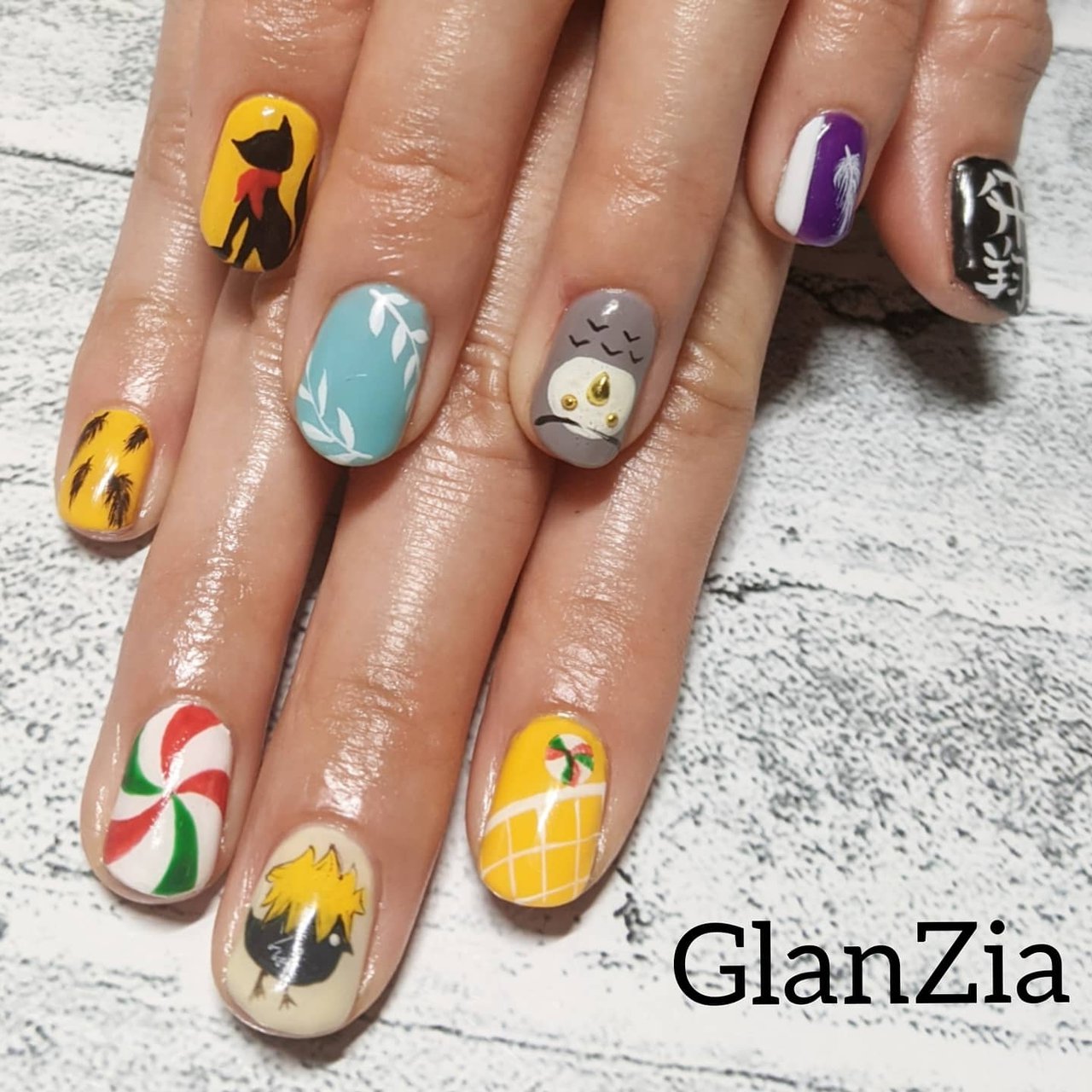 オールシーズン ライブ スポーツ 女子会 ハンド Glanzia ｸﾞﾗﾝﾂｨｱ 南流山駅前6分nail Facialのネイル デザイン No ネイルブック