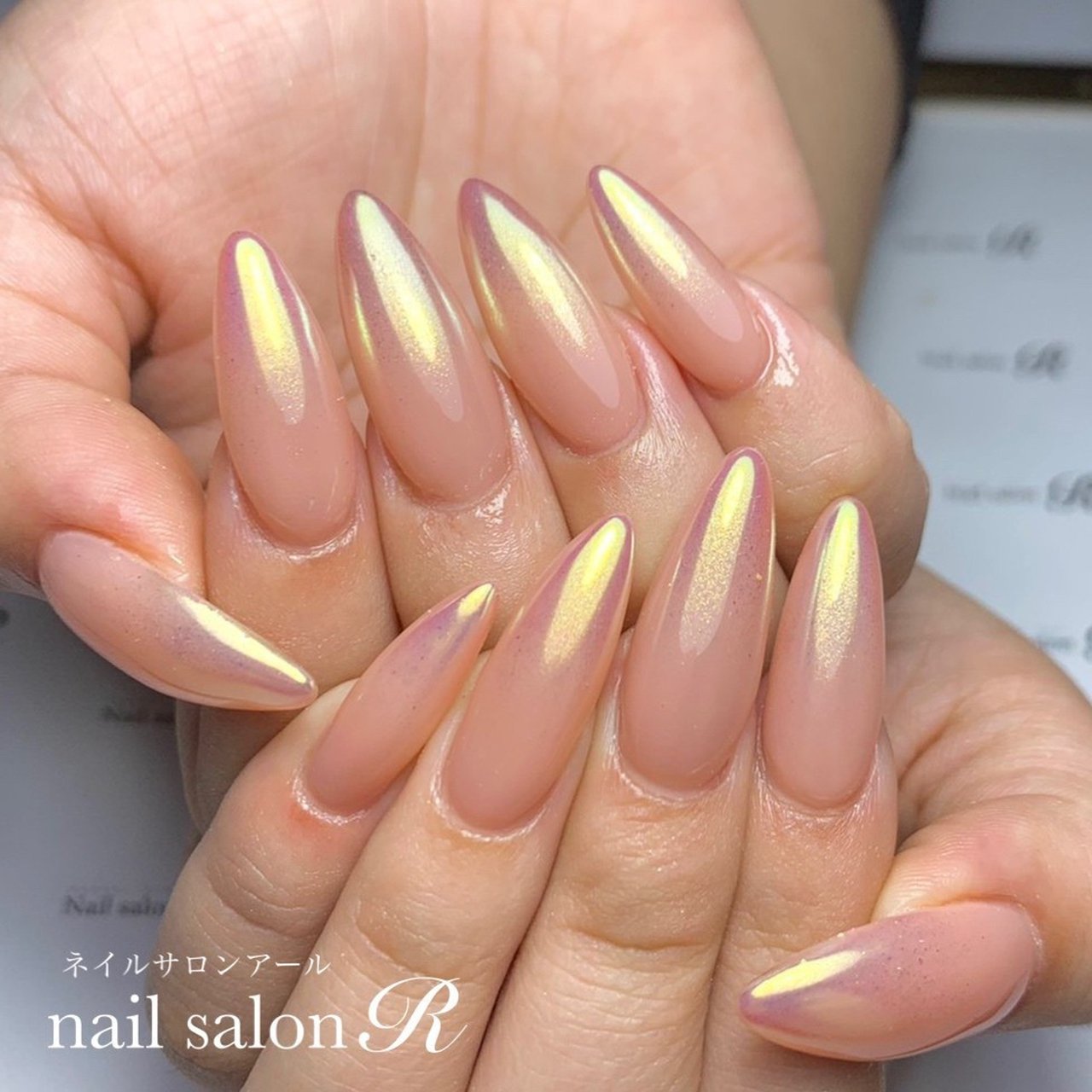 秋 冬 オールシーズン 女子会 ハンド Nailsalon R ネイルサロンアール のネイルデザイン No 610 ネイルブック