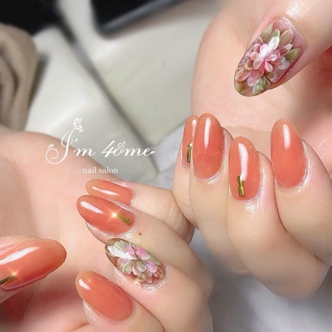 春 秋 冬 オフィス ハンド Hitomiのネイルデザイン No ネイルブック