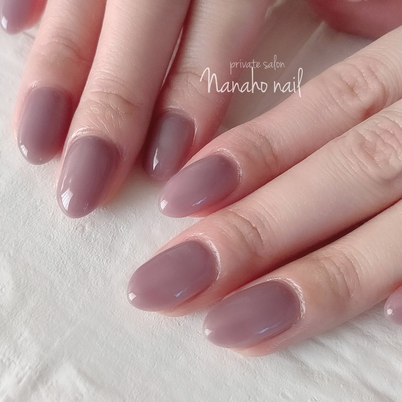 春 オフィス ハンド シンプル ワンカラー Nanaho Nail 大阪府八尾市 のネイルデザイン No ネイルブック