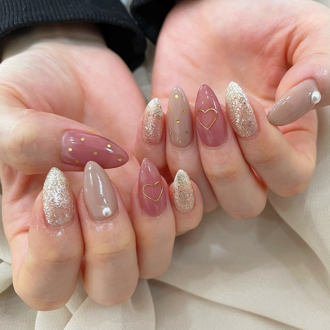 春 バレンタイン 卒業式 入学式 ハンド Nailsalonnoaのネイルデザイン No ネイルブック