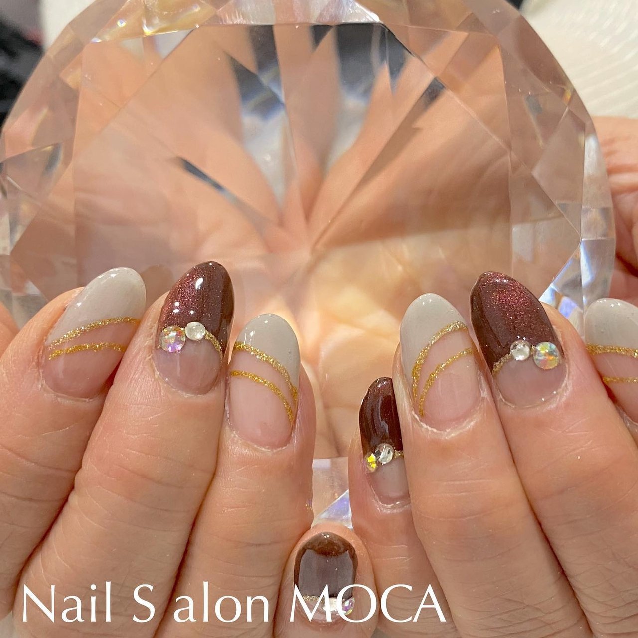 オールシーズン 卒業式 入学式 オフィス ハンド Nail Salon Mocaのネイルデザイン No ネイルブック