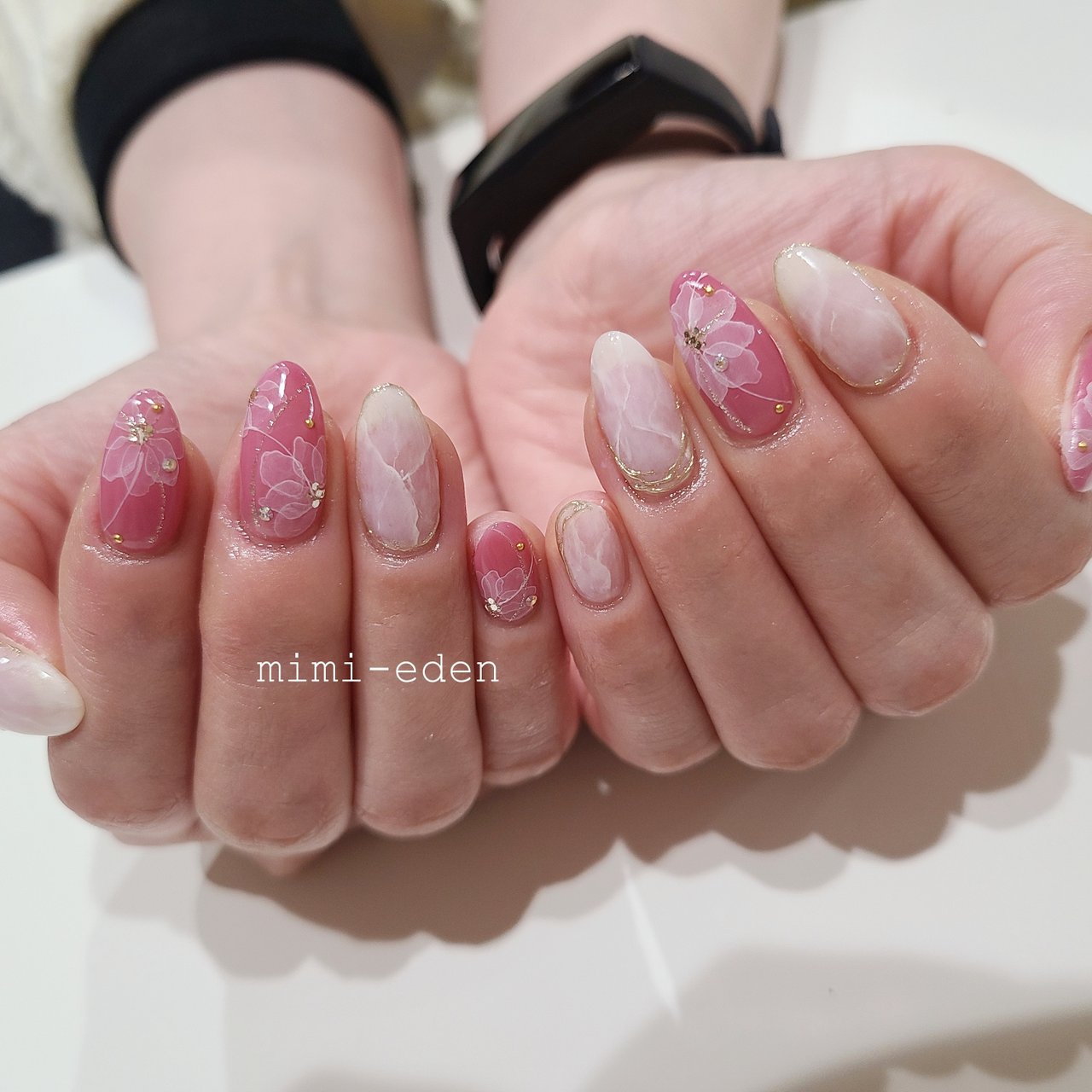 春 入学式 デート 女子会 ハンド Nail Mimiedenのネイルデザイン No ネイルブック