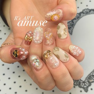 ピンク春ネイル21のネイルデザイン ネイルブック
