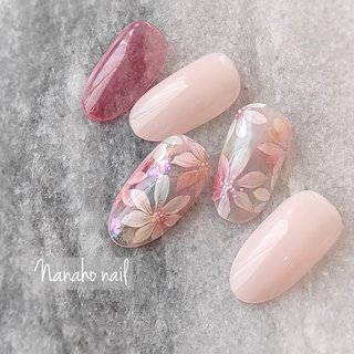 人気順｜オフィス/#ローズカラーのネイルデザイン｜ネイルブック 
