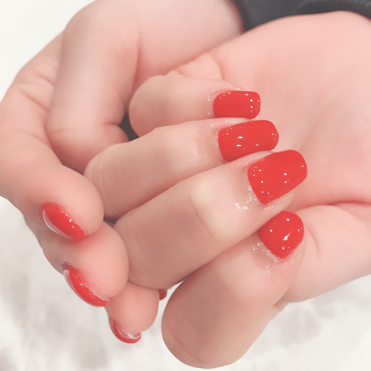 レッド ジェル お客様 L Vevi エル ヴェヴィのネイルデザイン No ネイルブック