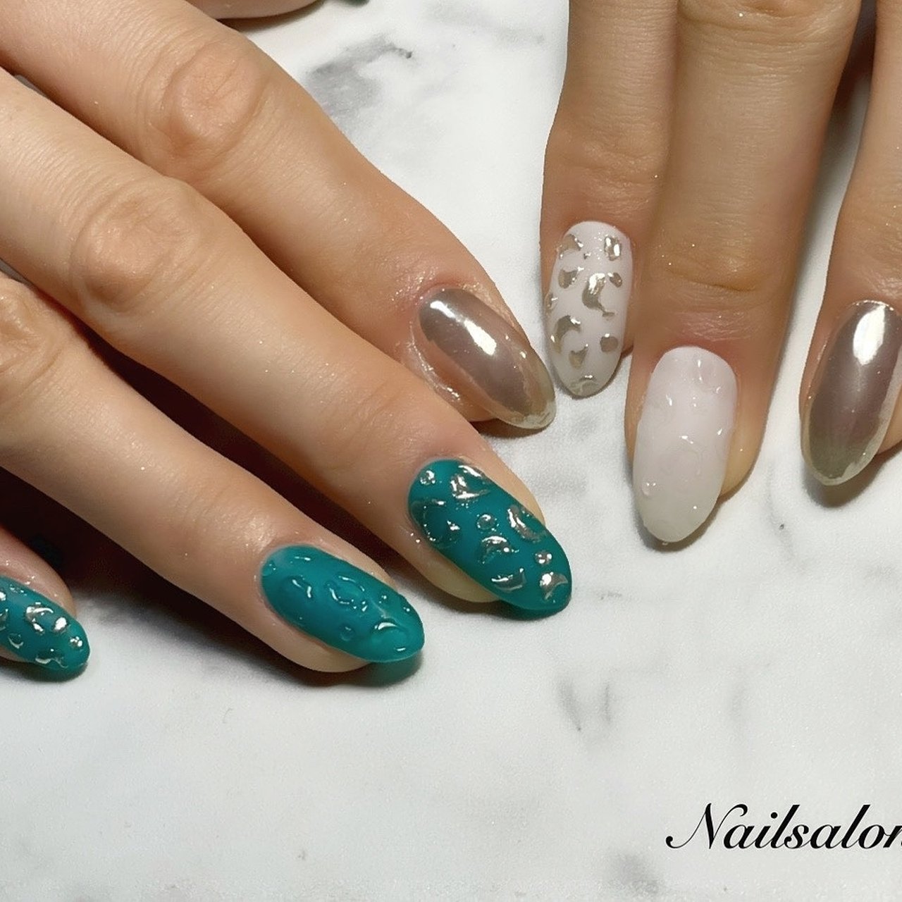 春 夏 ハンド 3d マット Aiba Yuyuyuのネイルデザイン No ネイルブック