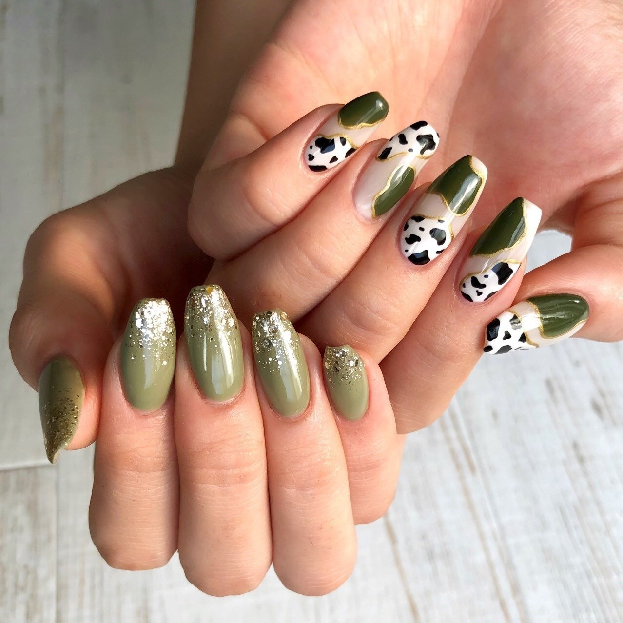オールシーズン 女子会 ハンド グラデーション ラメ Bg Nailのネイルデザイン No ネイルブック