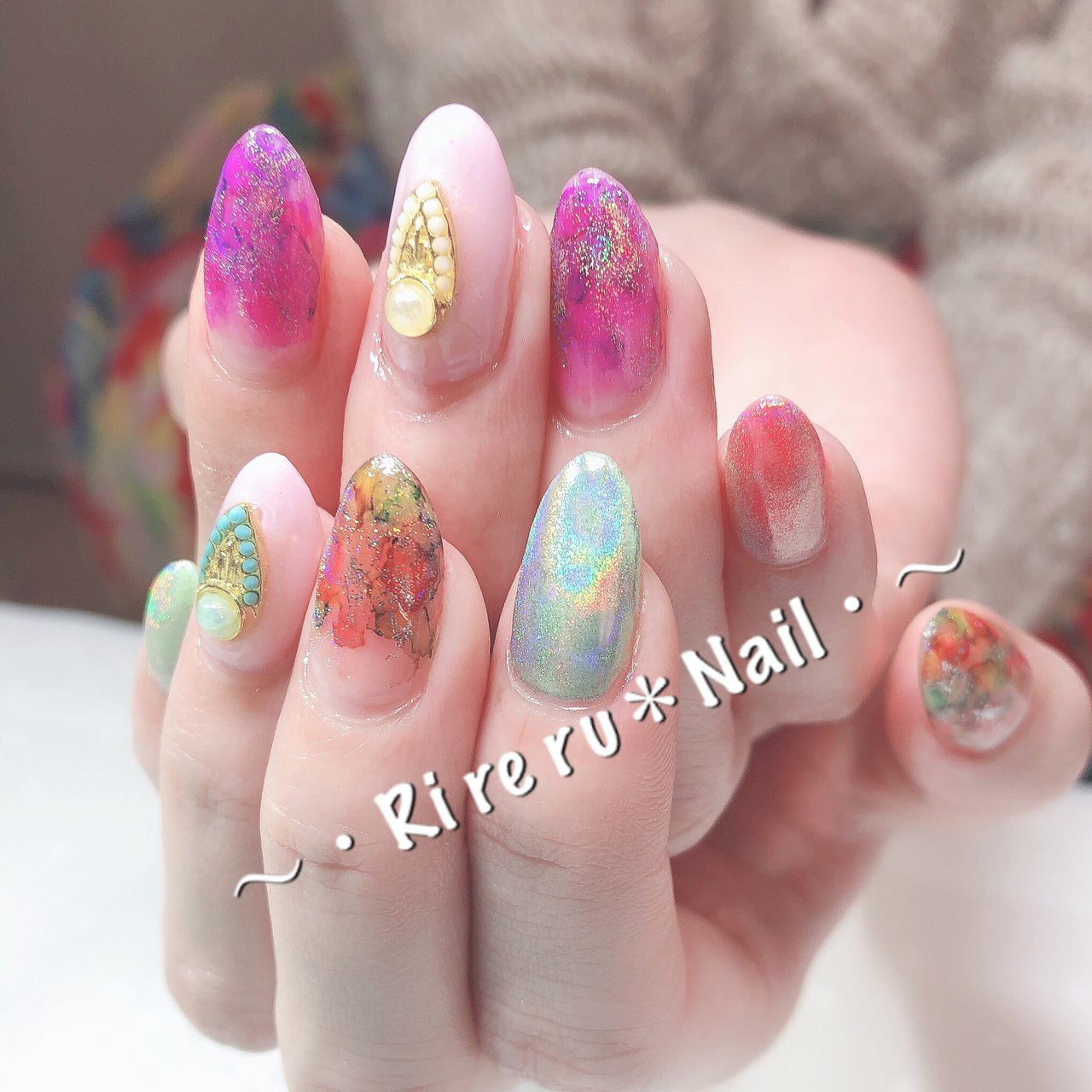 Ri Re Ru Nail リレル ネイルのネイルデザイン No ネイルブック