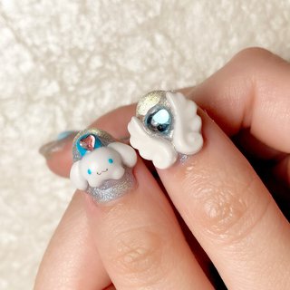 シナモンロールネイルのネイルデザイン ネイルブック
