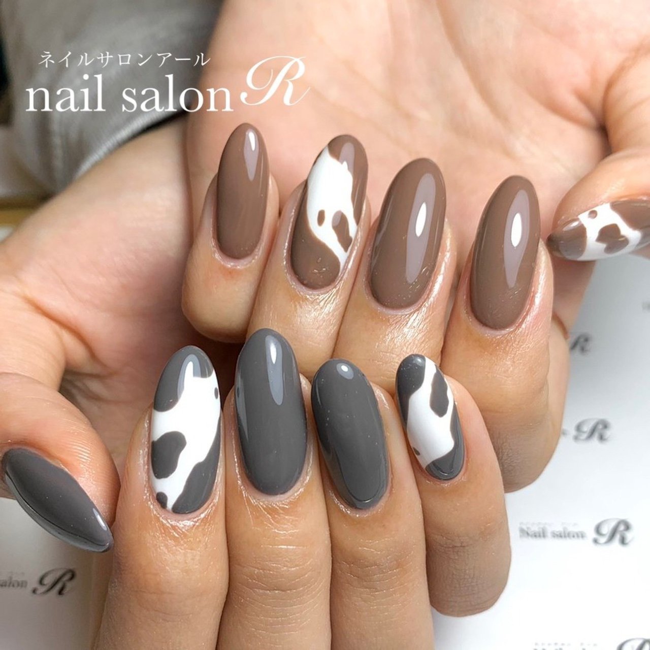 秋 冬 オールシーズン 女子会 ハンド Nailsalon R ネイルサロンアール のネイルデザイン No ネイルブック