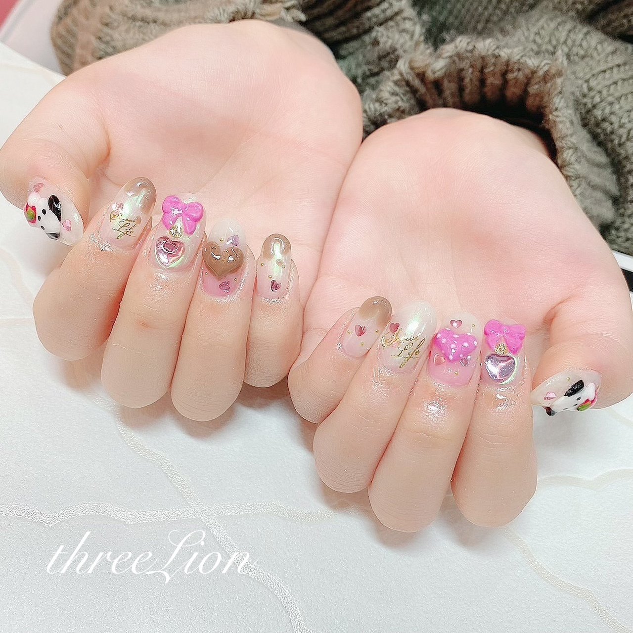 旅行 リゾート デート 女子会 ハンド Threelion ネイル アイラッシュ 庄所本店 のネイルデザイン No ネイルブック