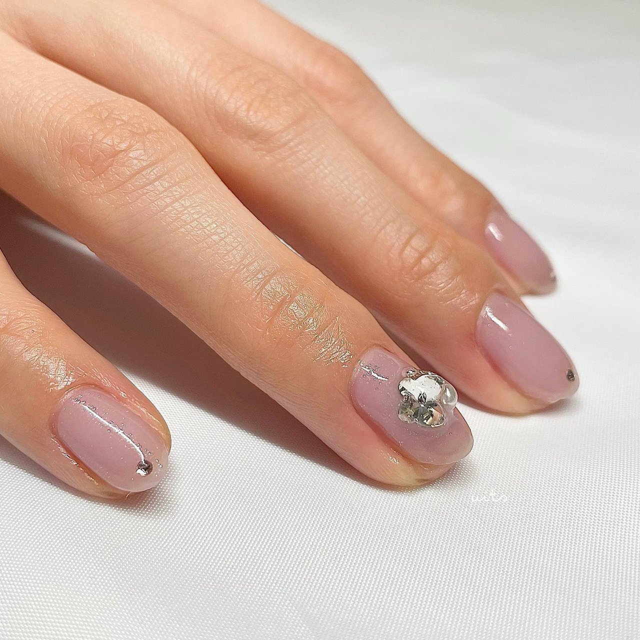 春 ブライダル パーティー デート ビジュー Uits 自由が丘ネイルサロン ユーイッツのネイルデザイン No ネイルブック