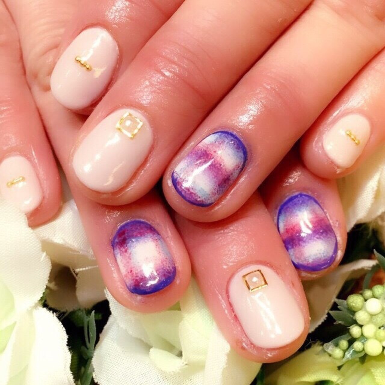 ハンド お客様 Allure Quatroのネイルデザイン No 7518 ネイルブック