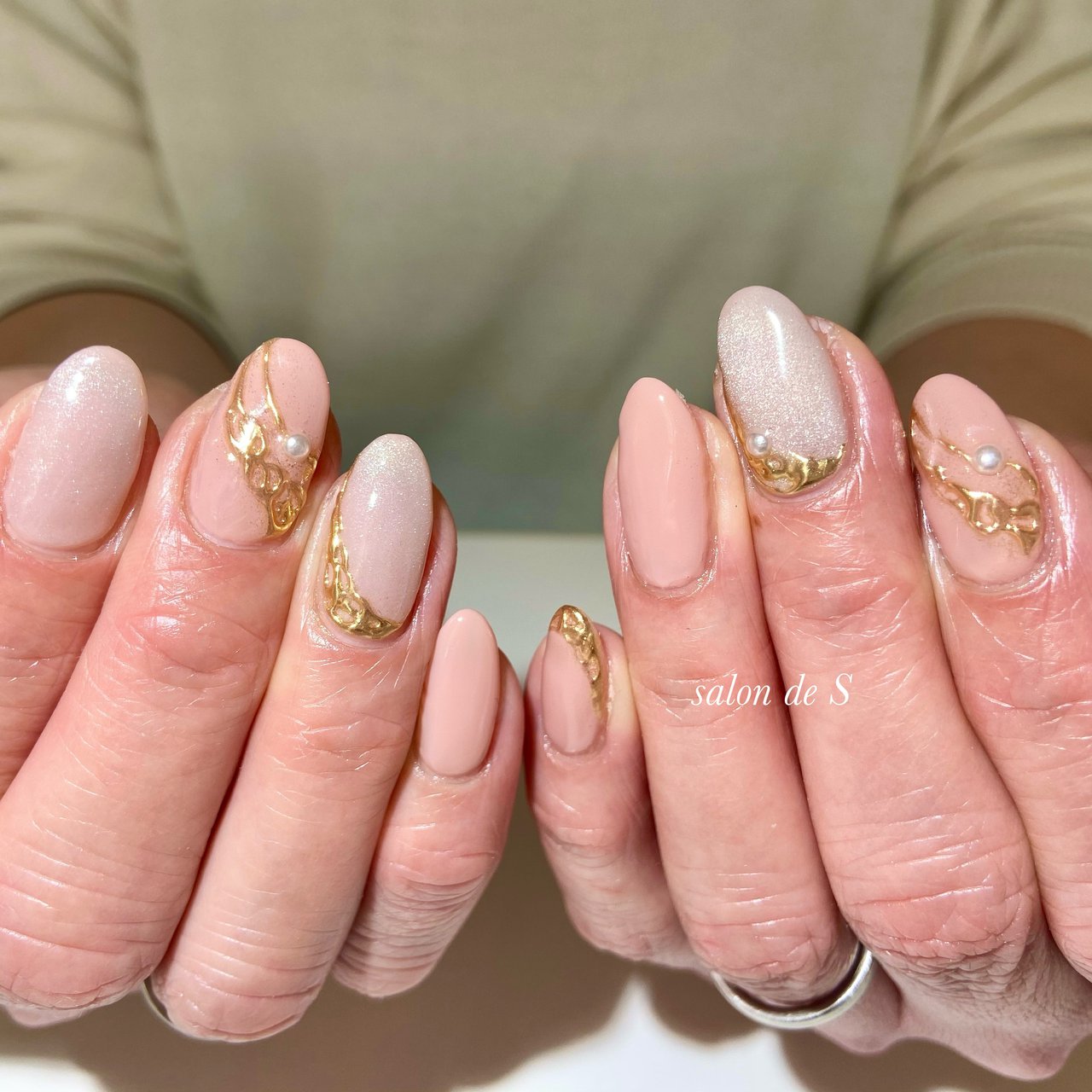 春 オールシーズン 卒業式 入学式 ハンド Salondesのネイルデザイン No ネイルブック