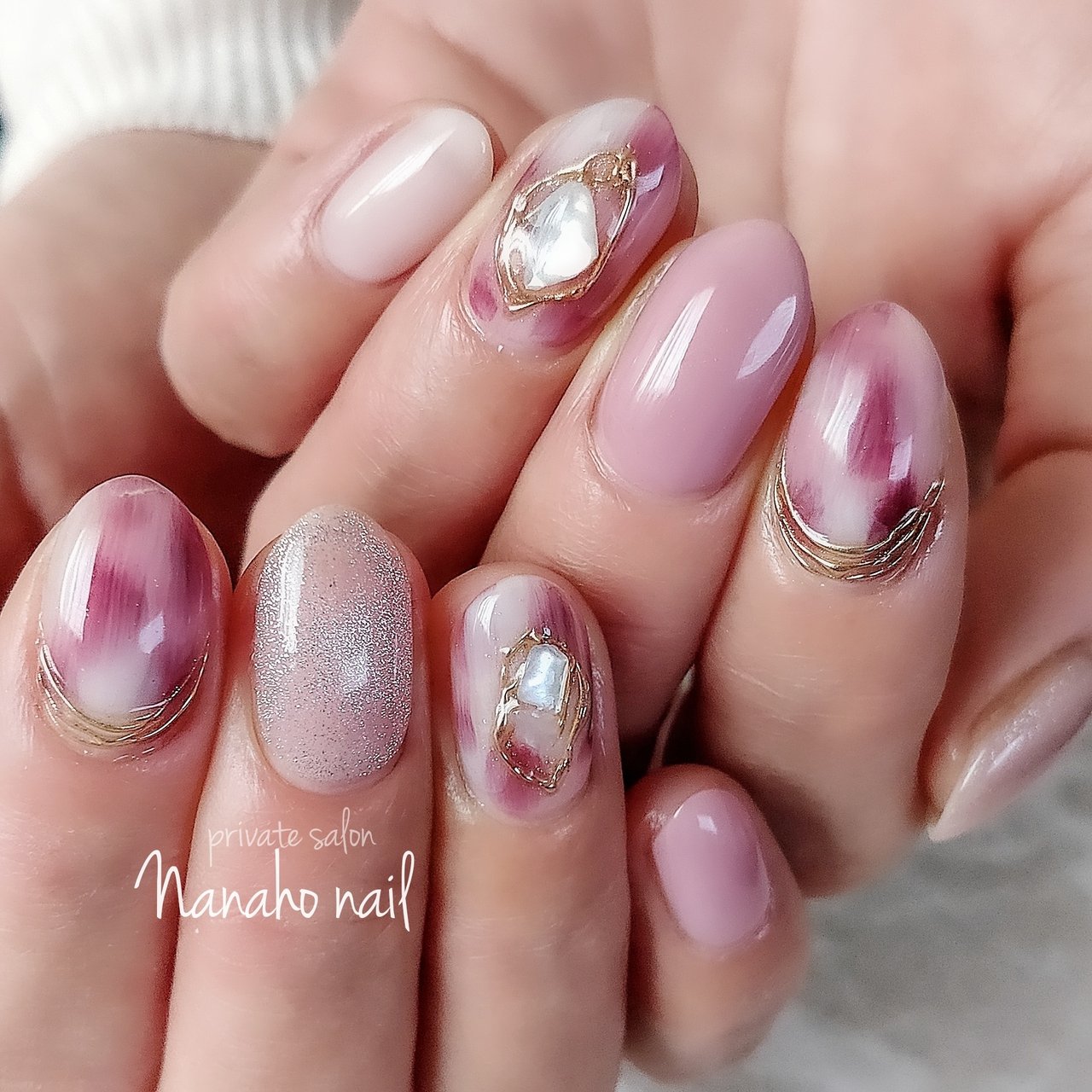 春 卒業式 入学式 ハンド ニュアンス Nanaho Nail 大阪府八尾市 のネイルデザイン No ネイルブック