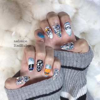 おすすめ順 ワンピースネイルのネイルデザイン ネイルブック