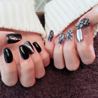 パイソン柄のネイルデザイン 3ページ目 ネイルブック