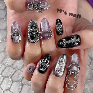 ネイルチップ オーダー マグネット キルティング ミラー エンジェル