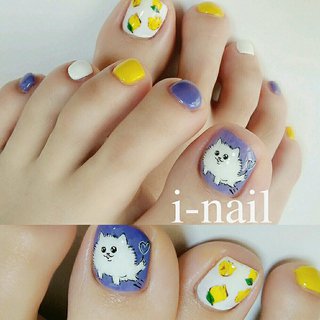 毛玉犬のネイルデザイン ネイルブック