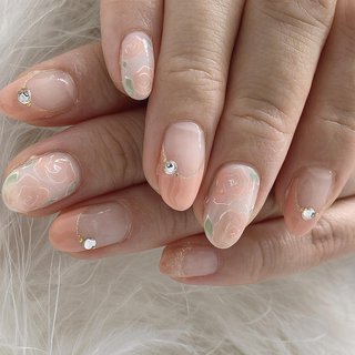 女子力高いネイルのネイルデザイン ネイルブック