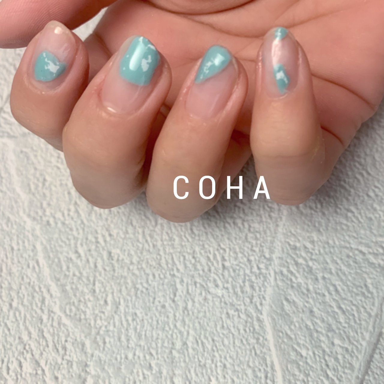 春 夏 ハンド シンプル ショート Coha Nail And Artのネイルデザイン No ネイルブック