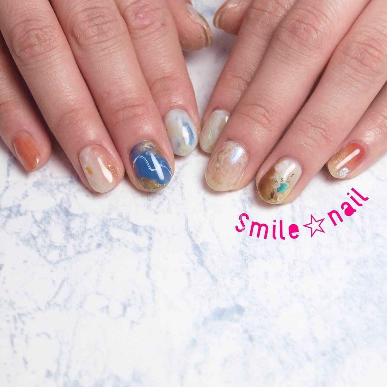 オールシーズン デート 女子会 ハンド ニュアンス Smile Nailのネイルデザイン No ネイルブック