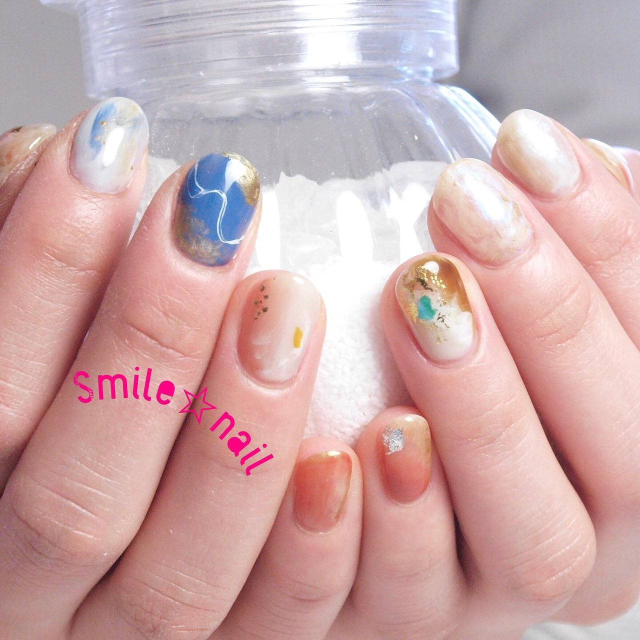 オールシーズン デート 女子会 ハンド ニュアンス Smile Nailのネイルデザイン No ネイルブック