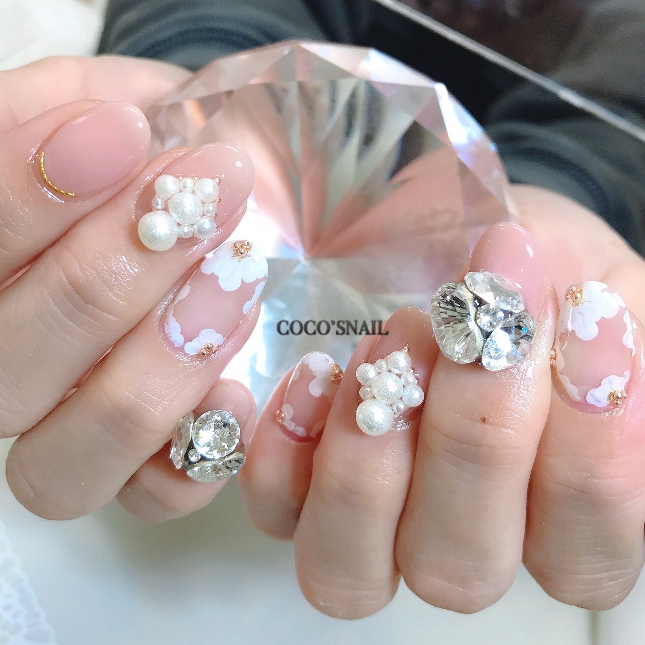 【お花デザインがお洒落☆ココビーチ】CHANEL デニムブルゾン 24121720_2.jpg