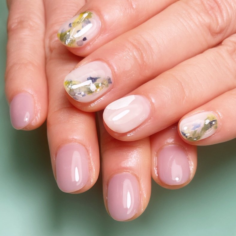 春 夏 オールシーズン ハンド シンプル Etnailのネイルデザイン No ネイルブック