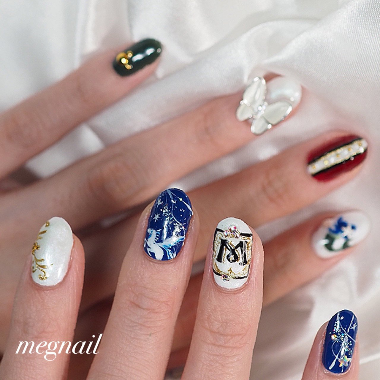 オールシーズン 旅行 デート 女子会 ハンド Megnailのネイルデザイン No ネイルブック